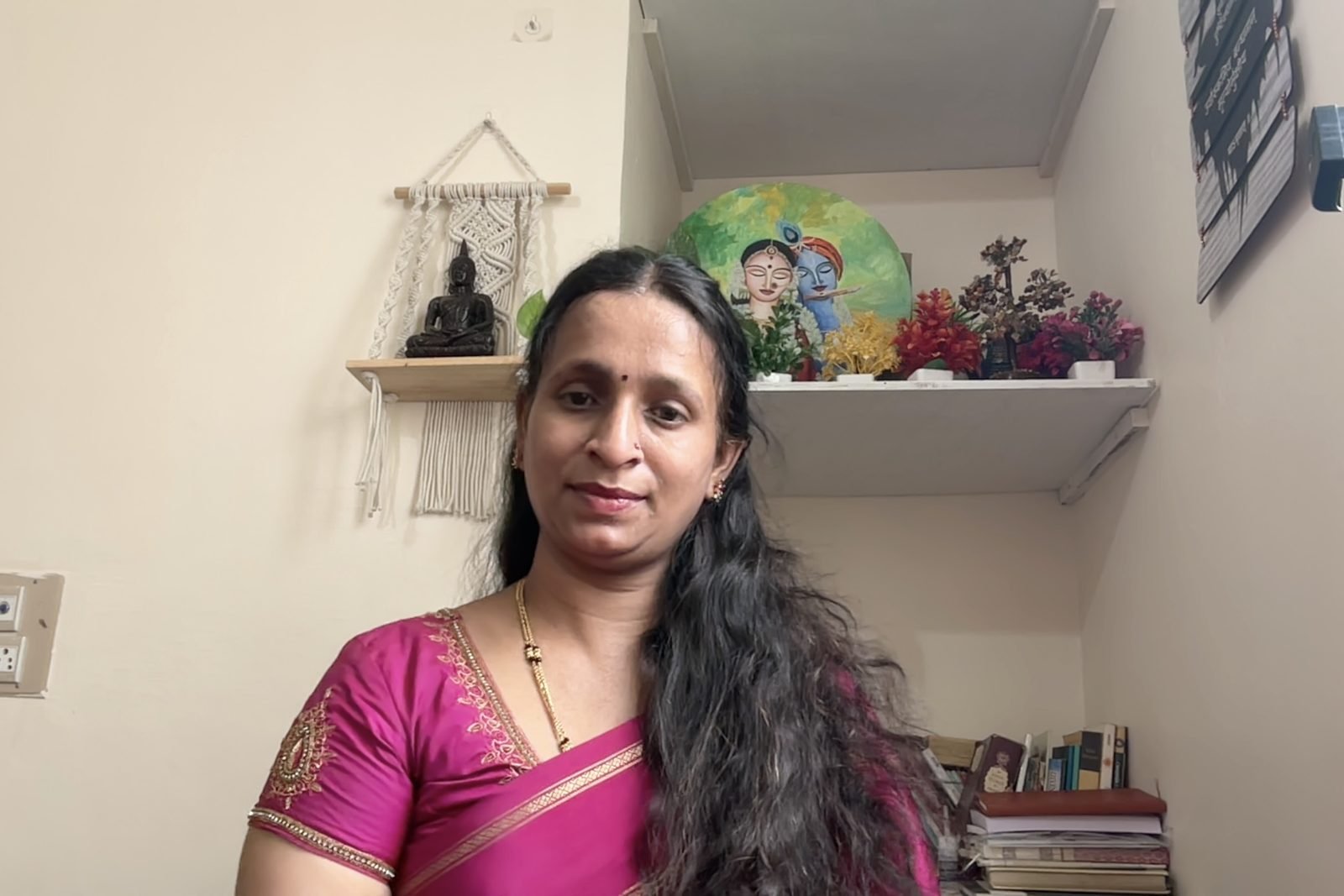 Yogashree MV teaching